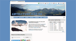 Desktop Screenshot of gipfelstuermer.de